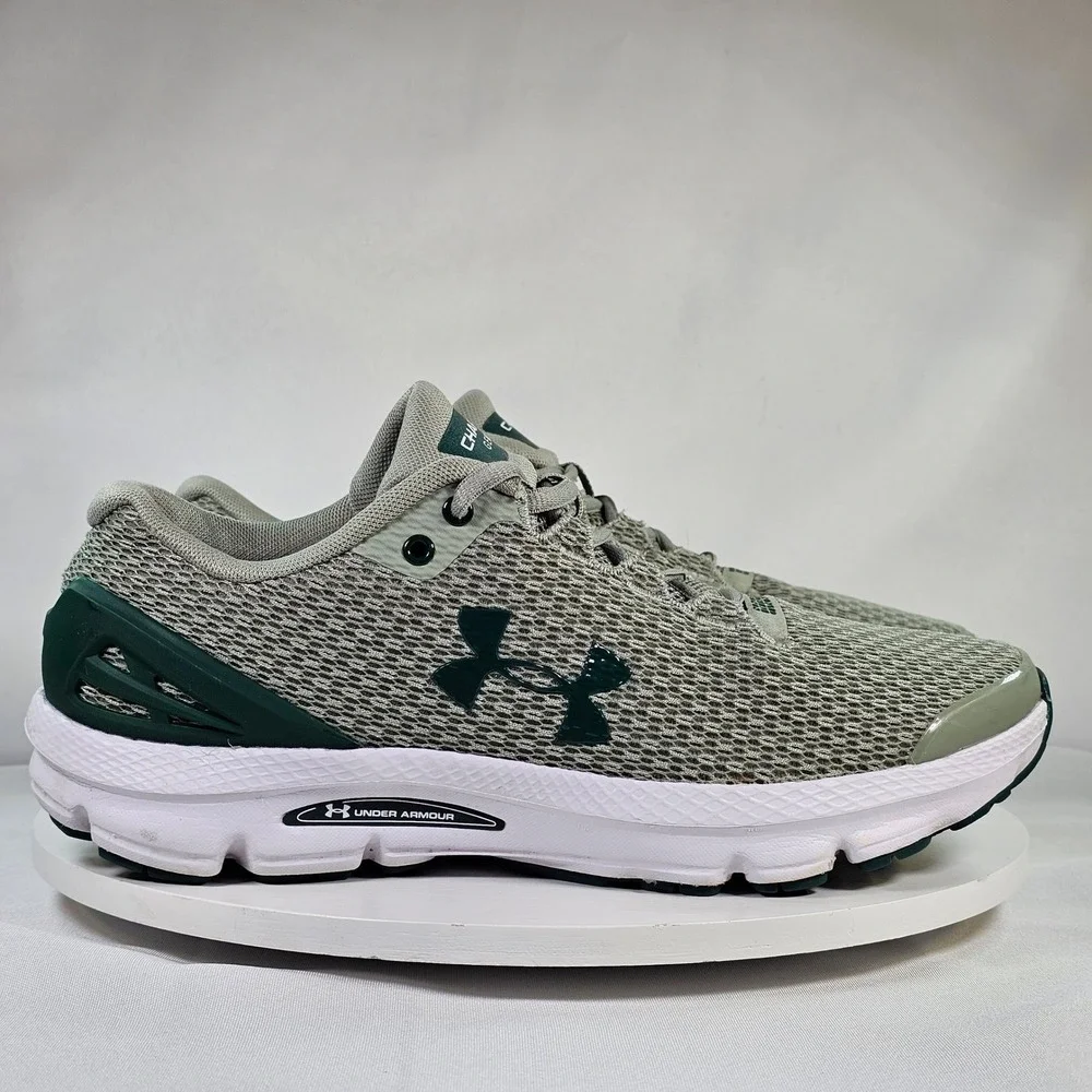 Under Armour Charged Gemini Womens Running Shoes Green 3026500-302 Size 10